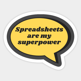 Superpower Sticker